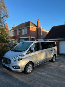 2019 Ford Tourneo Custom Minibus 2.0 320 Titanium Auto EU6 LWB 9 SEATS - Picture 1 of 13