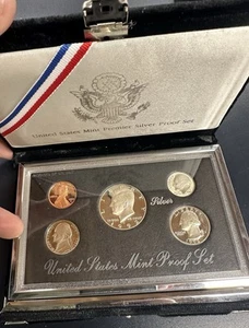 1992 US Premium Silver Proof Set - Picture 1 of 3
