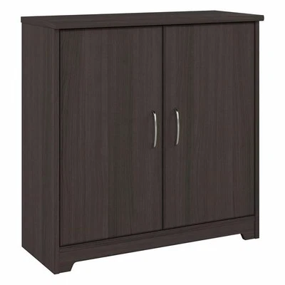 Cabot Small Storage Cabinet with Doors in Heather Gray - Engineered Wood - Image 1 of 4