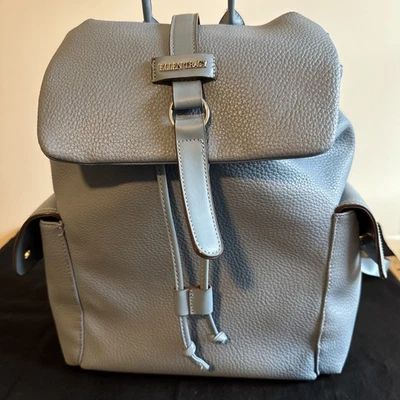 Ellen Tracy синий дорожная сумка, спортивная, рюкзак большой веганской кожи - Изображение 1 из 4