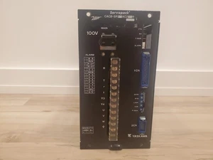 YASKAWA ELECTRIC, AC SERVOPACK CACR-SR05AC2ER - Removed From a Working Unit - Picture 1 of 9