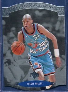 1996 Upper Deck SP Reggie Miller NBA All-Stars Die-Cut #AS10 - Picture 1 of 2