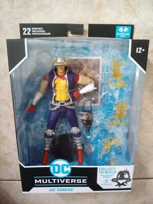 Figura McFarlane DC Multiverse Jay Garrick Speed Metal BAF Darkest Knight 7" Nueva Foto 1 de 4