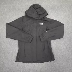 The North Face Jacket Womens XSMALL Black Long Sleeve Full Zip Hooded Size XS - Picture 1 of 9