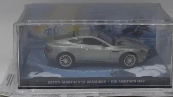 Eaglemoss 007 Movie Car Aston Martin V12 Vanquish die another day BOX Gd20 - Immagine 1 di 1