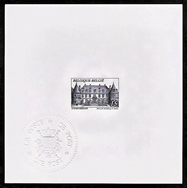 Belgium Sc1494 Tourism, Architecture, Castle, La Hulpe, Minister Proof. - Image 1 of 1