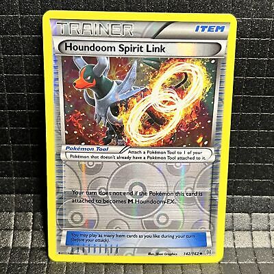 Houndoom Spirit Link #142/162 XY BREAKthrough Pokemon Reverse Holo Uncommon Card