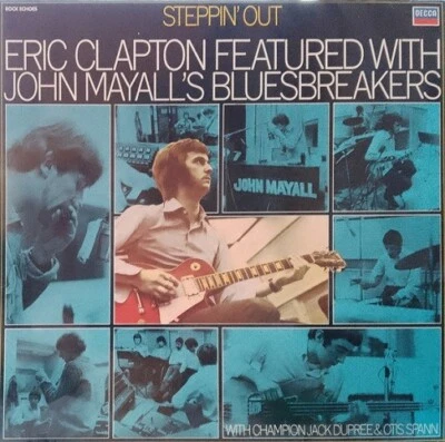 ERIC CLAPTON WITH JOHN MAYALL'S BLUESBREAKERS Steppin' Out Vinyl Record LP Decca - Image 1 of 4