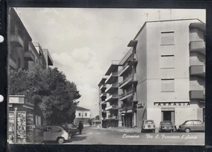 Cartolina Ciampino Via S. Francesco D'Assisi Farmacia AUTO N585 - Picture 1 of 2