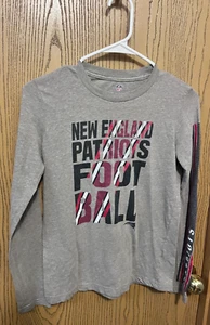 NFL New England Patriots long sleeve youth shirt size 10/12 - Picture 1 of 1