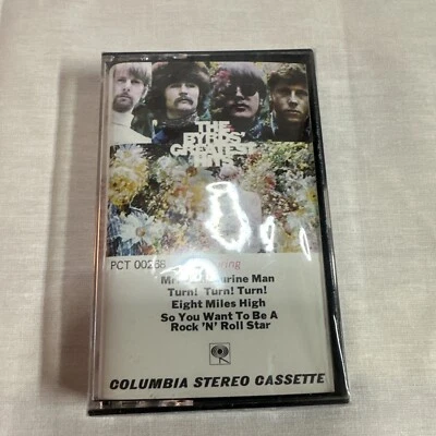 THE BYRDS GREATEST HITS Cassette Tape Compilation Rock Folk Rare - Image 1 of 3