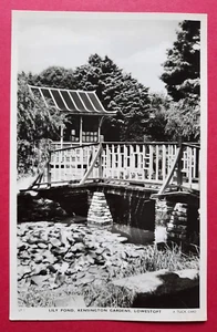 Postcard Tuck,Lily Pond,kensington Gardens,Lowestoft,Suffolk.RP.c1912 - Picture 1 of 2