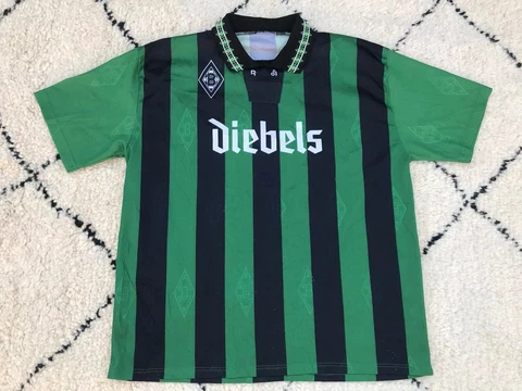 vintage Borussia Monchengladbach 1996 1997 football Shirt Away Reebok Size L Cover