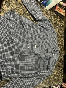 Ralph Lauren Herren Button Down Hemd kariert, kariert Langarm schön Große 34/35 - Bild 1 von 6
