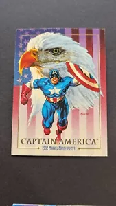 SkyBox Marvel Masterpieces #16 Capitán América 1992 - Imagen 1 de 2