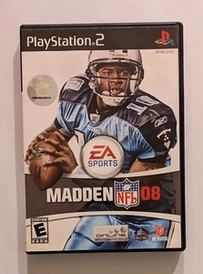 Mint Condition -  EA Sports Madden NFL 08 (Sony PlayStation 2, 2008)  - Picture 1 of 4