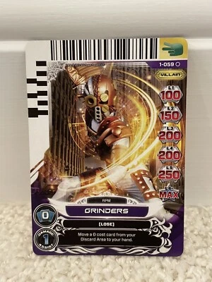 2013 Saban Power Rangers ACG Rise of Heroes - Grinders #1-059 - Image 1 of 2
