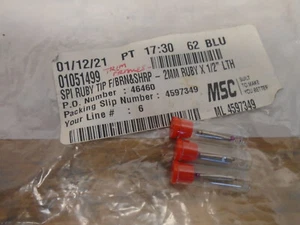 SPI indicator point lot-Ruby ball - Picture 1 of 2