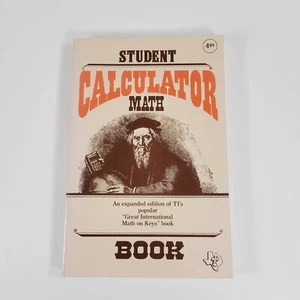 Texas Instruments Schüler Taschenrechner Mathe 1980 Taschenbuch - Bild 1 von 9