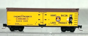 MICRO-TRAINS Z 40' WOOD REEFER SERIES #2 CHASWOLFF PACKING CO 51800090 - Picture 1 of 3
