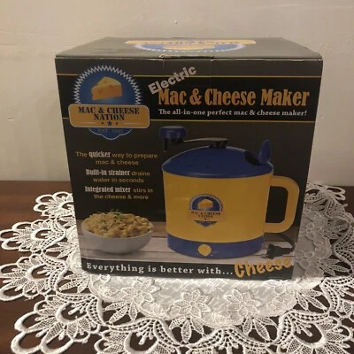 NUEVO Mac & Cheese Maker eléctrico de Mac & Cheese Nation Smart Planet NUEVO Foto 1 de 3