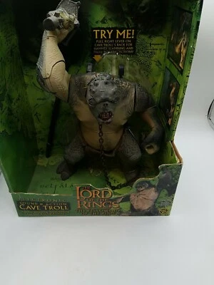 Lord of the Rings Electronic Sound & Action 10" Cave Troll Action Figure - - Image 1 of 4