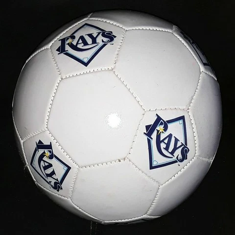 Tampa Bay Rays Soccer Ball - Size 4 - Tropicana Field SGA - Used - GR Cond Cover