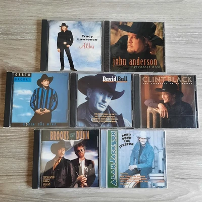 Country CD Lot of 7 – Barroom Ballads & Rodeo Rhythms – Garth, Brooks & Dunn Foto 1 de 4