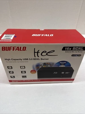 Grabadora Blu-ray Buffalo MediaStation 16x BDXL de escritorio (BRXL16U3) - nueva sellada Foto 1 de 3