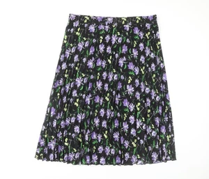 Cotton Traders Women's Floral Pleated Skirt 18/20 - Picture 1 of 12