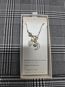 Women's Luna Norte Gold Toggle Necklace Brand New In Gift Box - Picture 1 of 2