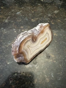 Agate Stone, One Side Polished - Picture 1 of 5