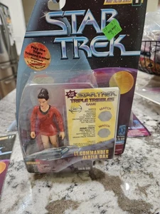 #16D LT COMMANDER JADZIA DAX Warp Factor Serie 1 Star Trek Playmates '97 - Imagen 1 de 4