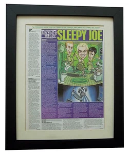 GREEN DAY+Insomniac+ALBUM REVIEW+POSTER+AD+FRAMED ORIGINAL 1995+FAST WORLD SHIP - Imagen 1 de 8