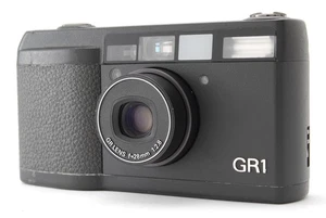 Read! [Near MINT] Ricoh GR1 GR 1 Black Point & Shoot 35mm Film Camera From JAPAN - Picture 1 of 24