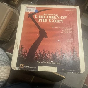 CHILDREN OF THE CORN Stephen King's Video Disc CED 1984 Movie VideoDisc Tested - Picture 1 of 2