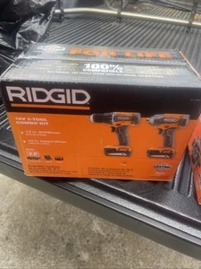 Ridgid R92721 18V 2-Tool Combo Kit - Drill Driver & Impact Driver - Picture 1 of 2