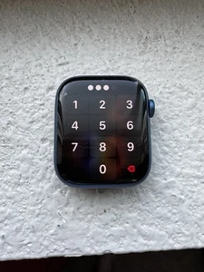 Apple Watch Series 7 45mm Blue Aluminum Case - Picture 1 of 7