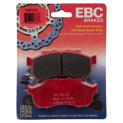 Pastilla de freno de carbono serie X EBC para Honda SXS700M2 Pioneer 700 Deluxe 2017-2018 Foto 1 de 2