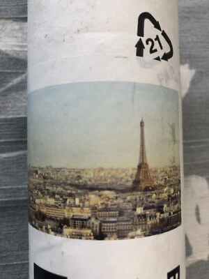 "Imagen de la Torre Eiffel de IKEA Bjorksta París 30 3/4 X 46 1/2"" solo lienzo NUEVO Foto 1 de 4