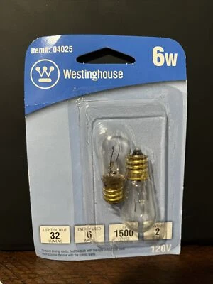 Westinghouse  S6S/CB/GD2 Bulb 6w - Image 1 of 2