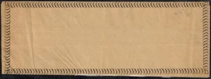 India Bamra State 1888 Large Postal Stationery Envelope Unused GEM VERY RARE - Picture 1 of 2
