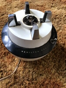Art Deco Mid Century Hamilton Beach Chrome Base Vintage Blender Model # 7 Works - Picture 1 of 4