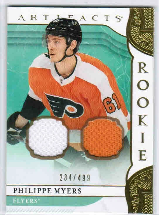 19/20 2019 UD ARTIFACTS HOCKEY ROOKIE DUAL JERSEY CARDS 161-180 U-Pick From List - Image 1 of 1