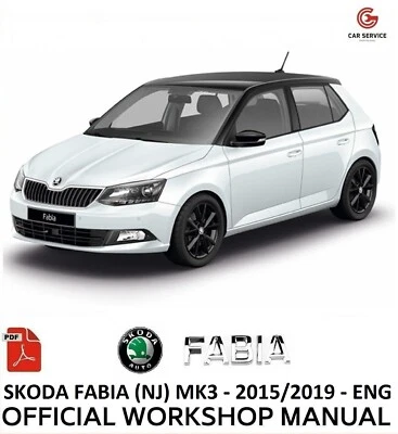SKODA FABIA (NJ) MK3 2015/2019 WORKSHOP MANUAL REPAIR SERVICE - WIRING DIAGRAMS - Image 1 of 4