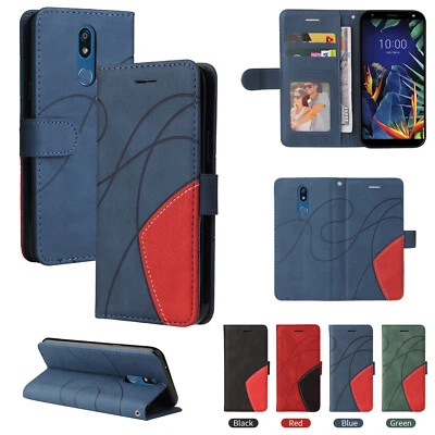 Case for LG Velvet 2 Pro K22 Plus G9 Stitching PU Leather Flip Wallet Case Cover - Image 1 of 4