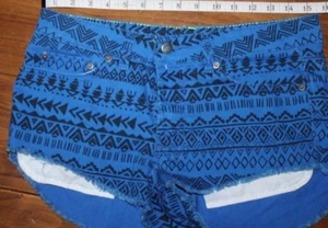 BONGO SHORTS Blue Juniors Size 5 31 x 2 - Picture 1 of 7