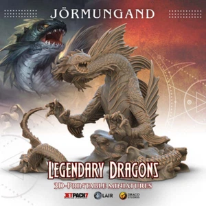 Stampa 3D Dragone Jörmungand - Picture 1 of 1