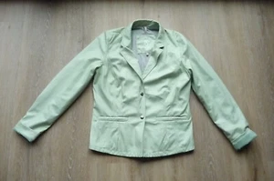 Boniza Blazer Damen Gr. 38 mintgrün Kunstleder - Bild 1 von 4