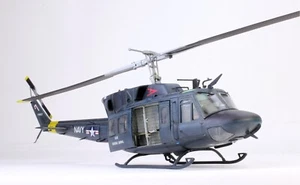 PreSale ProBuilt Model (RARE) 1:35 US Navy UH-1N Twin Huey /w 02 seated Pilots - Picture 1 of 14